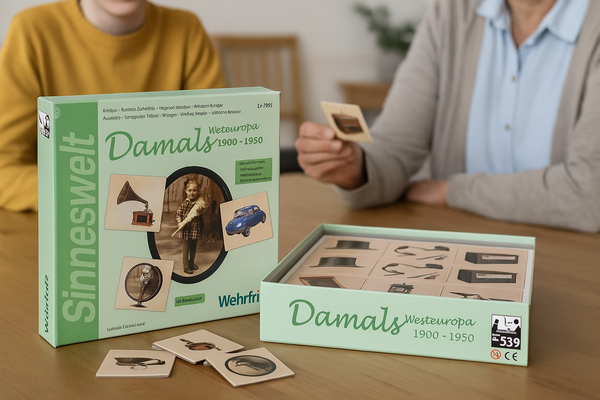 Damals Memo ( Merkspiel Bildkarten Westeuropa 1900–1950)