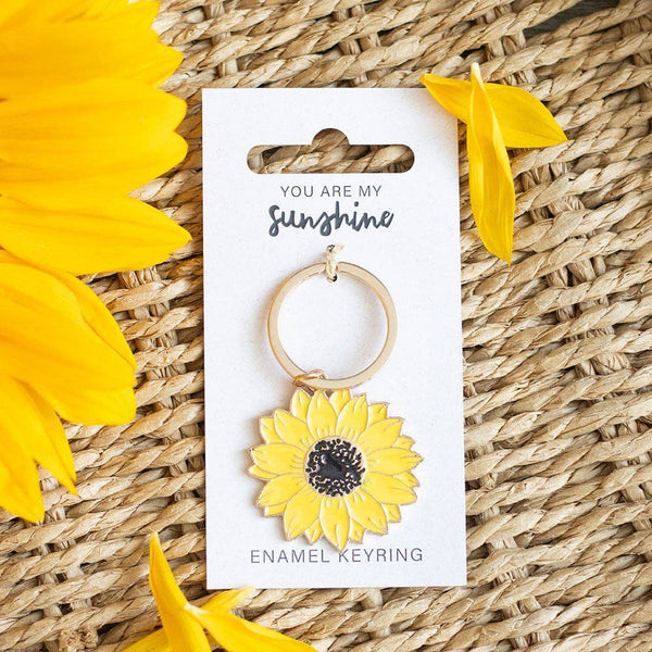 Schlüsselanhänger You are my sunshine | Sonnenblume