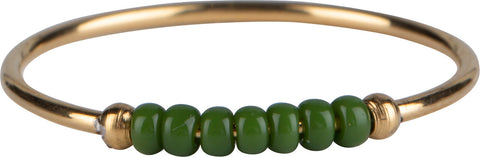 Antistressring *Palm Olivegreen Beads*