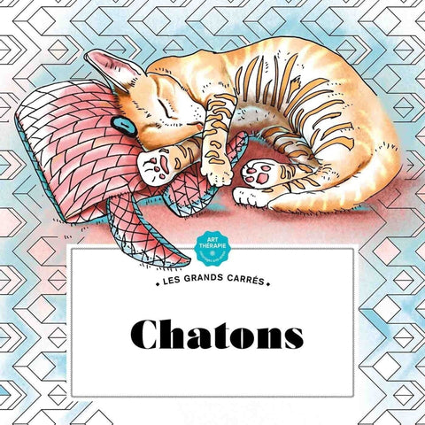 Chatons - Katzen Malbuch