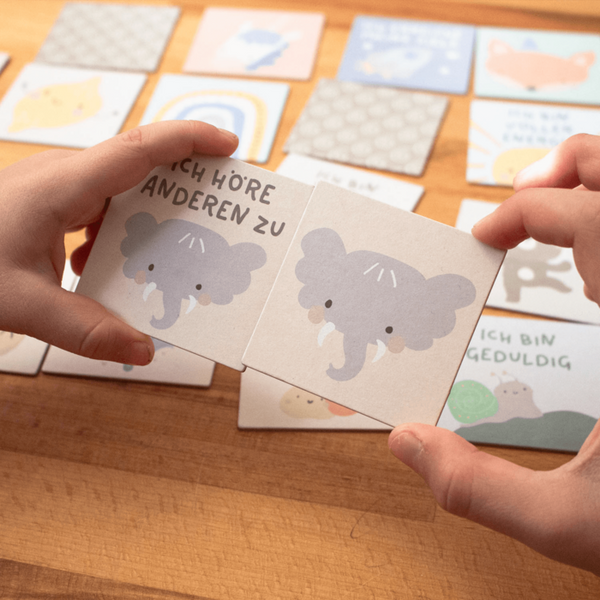 Affirmationskarten - Memospiel
