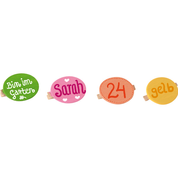 Holz-Button blanko zum Bemalen