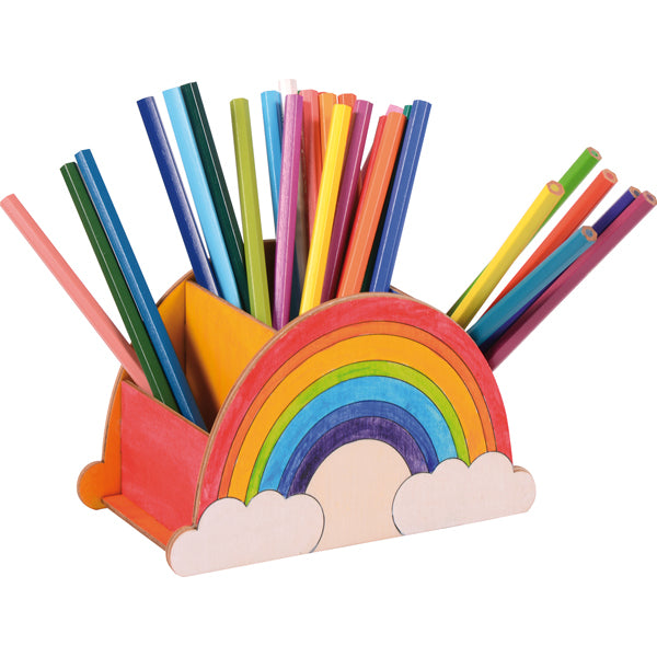 Regenbogen Stifte Box DIY