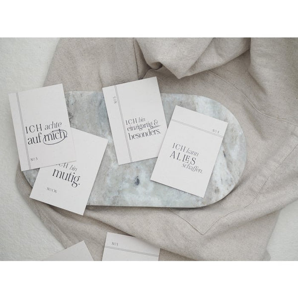 Affirmationskarten Set | 15 Mutmacher