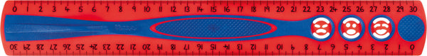 Lineal Kidy'Grip 30 cm, Beidseitiger Skalenaufdruck