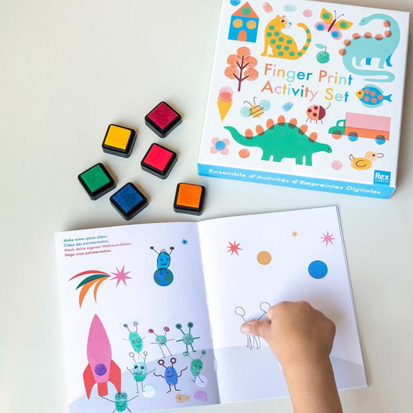 Finger Print Activity Set | Fingerstempel