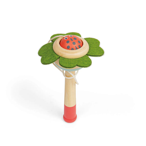 Kugelfangspiel Flower Ball and Cup | Geschicklichkeitsspiel Biene, Käfer, Vogel