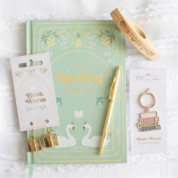 Bücherwurm Schlüsselanhänger | Book Worm