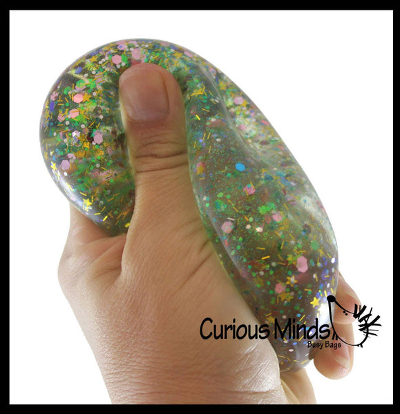 Sparkle Shimmer Sugar Ball - klebriger Glitzer Stressball