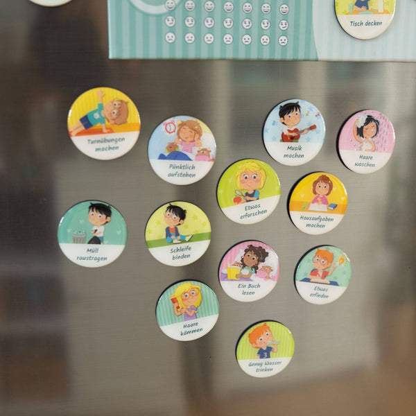 Motivations-Magnet-Erweiterungs-Set "Kreativ & selbstständig"