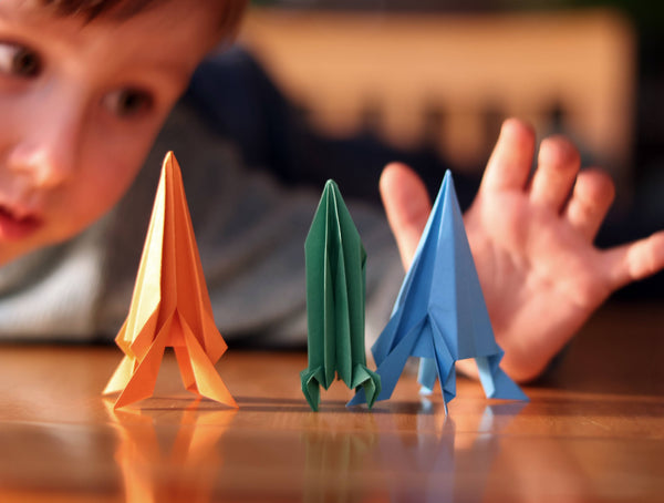 Flying Paper Rockets | Fliegende Papier-Raketen