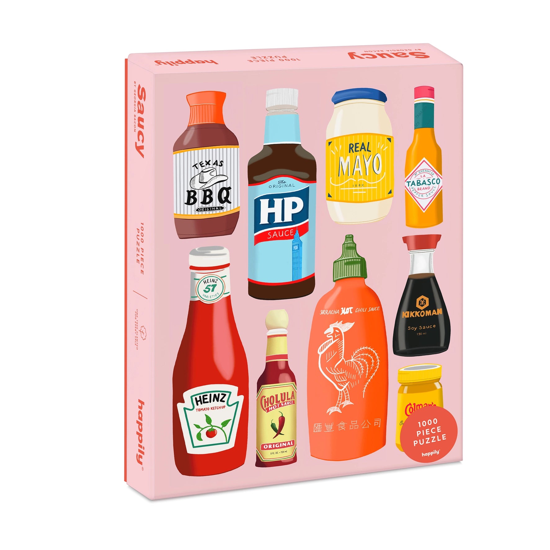 Puzzle Saucy - Gewürzsaucen (1000 Teile)