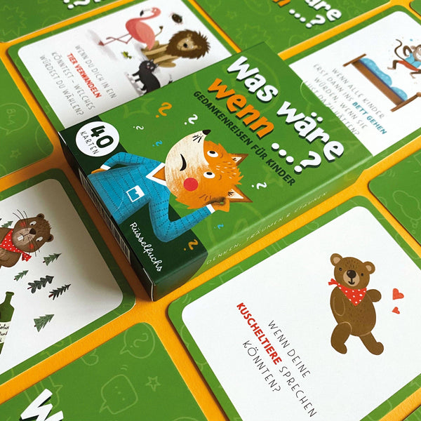 Was wäre wenn ...? Kartenspiel | Gedankenreisen für Kinder