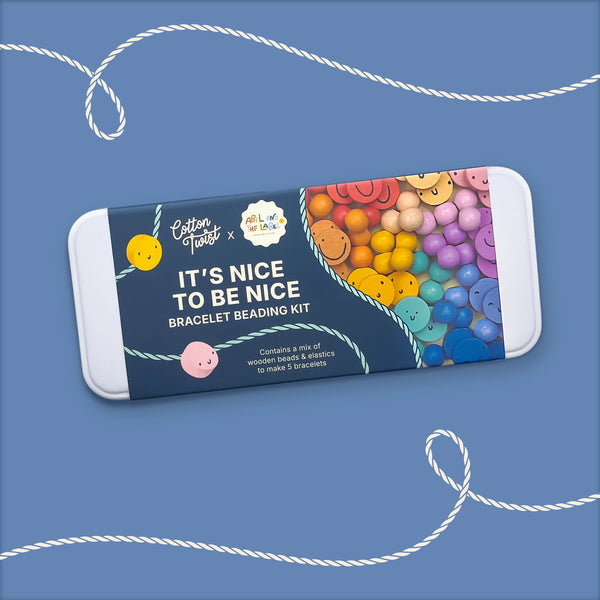 It's Nice To Be Nice - bracelet beading kit | DIY Armband