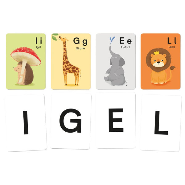 ABC Alphabet Karten Set Din A6