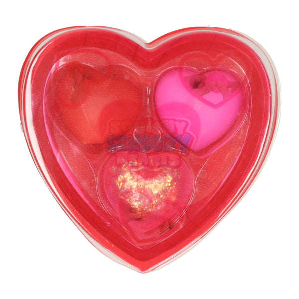 Squishy Sensory Heart | Quetsch-Herz 3er Set in Box