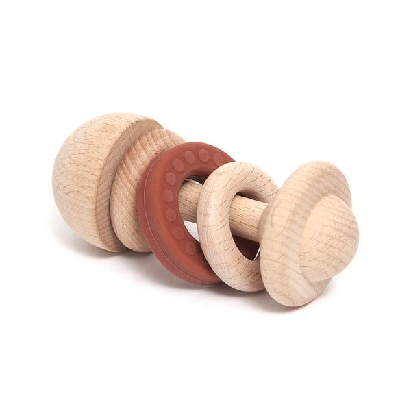 Babyrassel aus Holz | Beech Wood Rattle