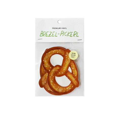 Brezel-Pickerl Vinyl | Brezel Sticker