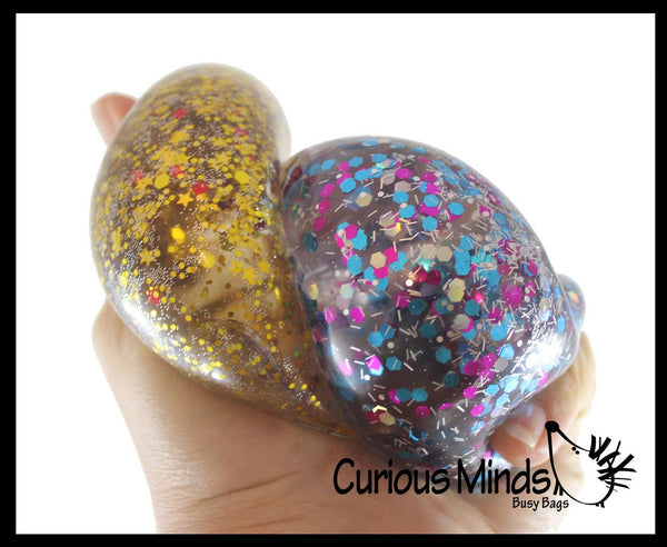 Sparkle Shimmer Sugar Ball - klebriger Glitzer Stressball