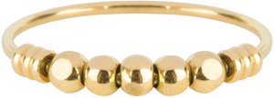 Antistressring *Palm Gold Steel*