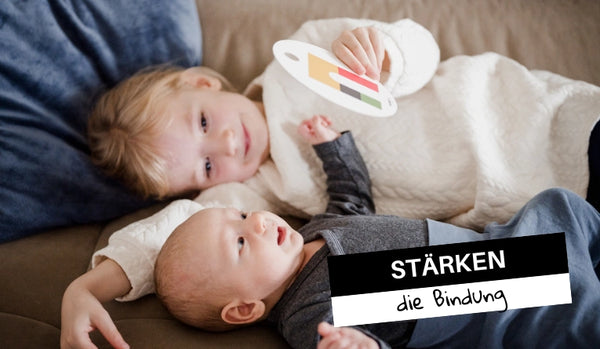 Kontrastkarten ab dem 3. Lebensmonat | Geburtsgeschenk für Babys