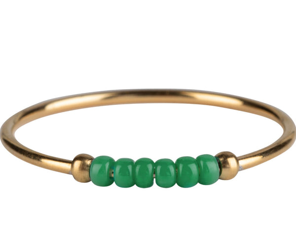 Antistressring *Palm Green Beads*