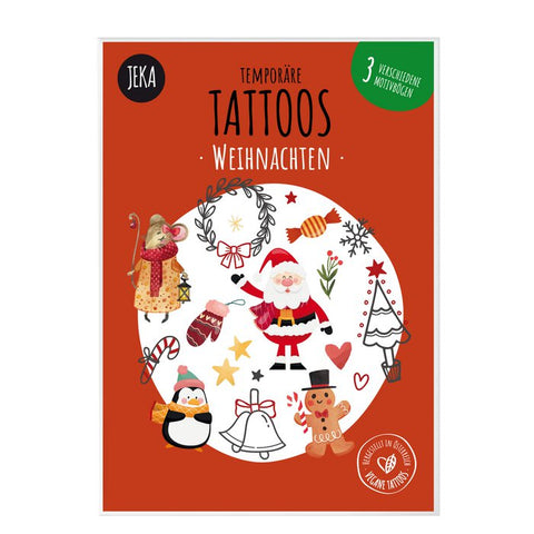 Kindertattoo Set - Weihnachten - Temporary Tattoos