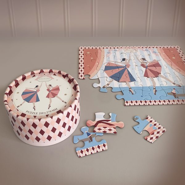 Puzzle mit Ballerina, 30 teile | Moa by Moa