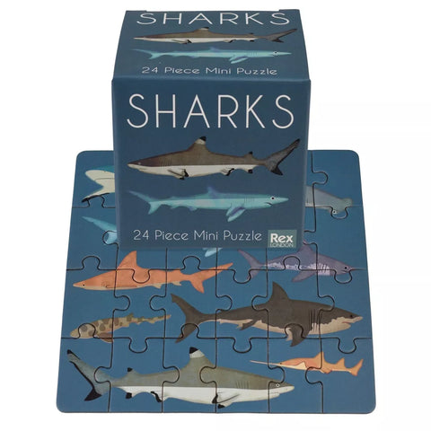 Shark Mini Puzzle | Haie 24 Teile
