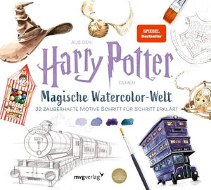 Magische Watercolor-Welt | Harry Potter Malbuch