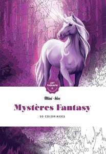 Malblock Mystères Fantasy | Art Therapie Fabelwelt