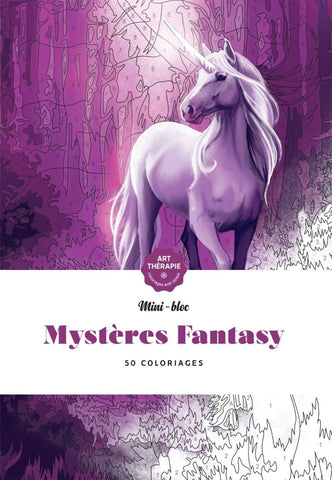 Malblock Mystères Fantasy | Art Therapie Fabelwelt