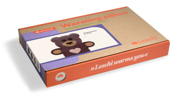 Wärmekissen Teddy Bär - Körnerkissen für den Bauch