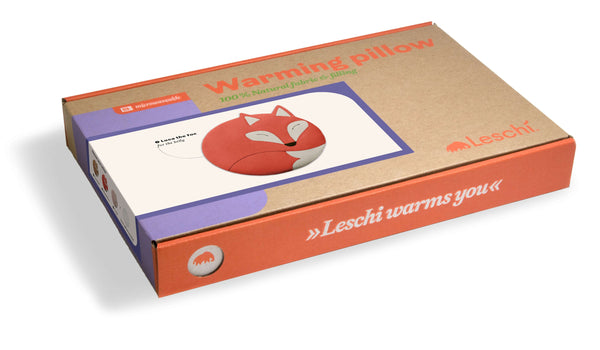 Wärmekissen Fuchs Luca - Körnerkissen für den Bauch