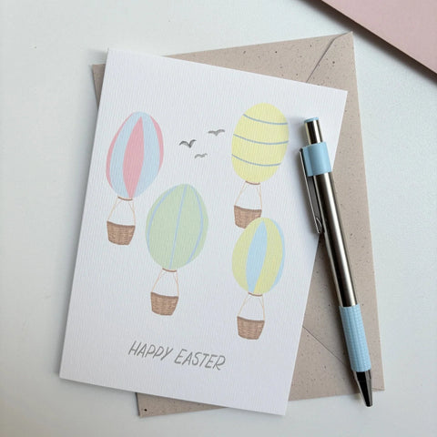Grußkarte Happy Easter mit Kuvert