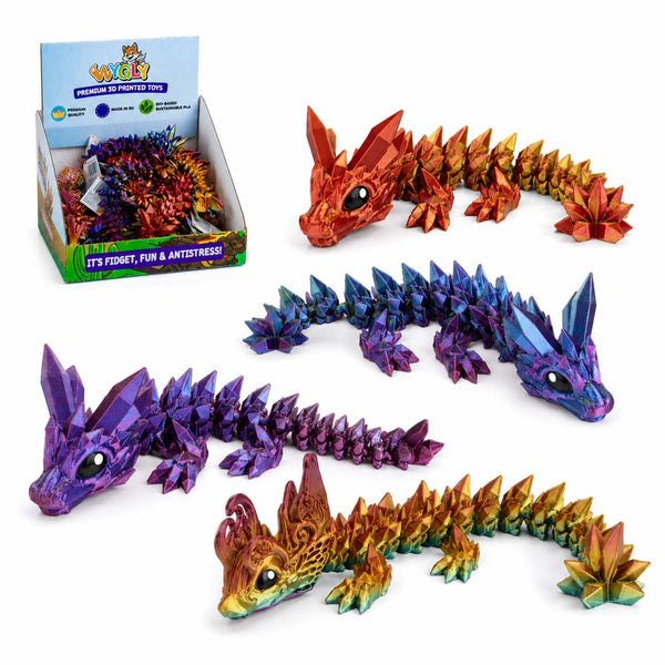 Flex Dragon | 3D Fidget Drache