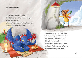 Leselöwen-Adventskalender für Erstleser (Drachen)