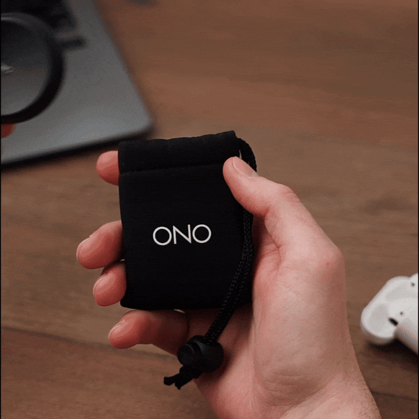 ONO Slider Aluminium: Schwarz