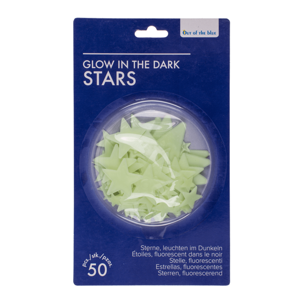 Sterne, im Dunkeln leuchtend | 50 Glow in the Dark STARS