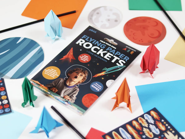 Flying Paper Rockets | Fliegende Papier-Raketen