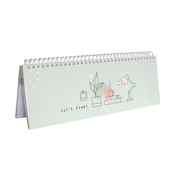 Tischkalender „Let’s start"