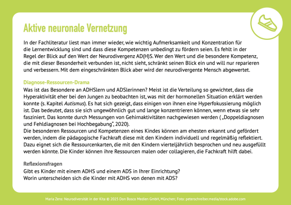 Neurodiversität in der Kita