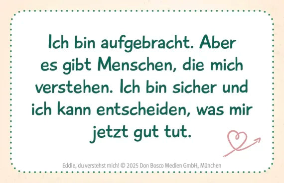 Eddie, du verstehst mich! 90 Gefühle-Kärtchen mit Affirmationen für Kinder