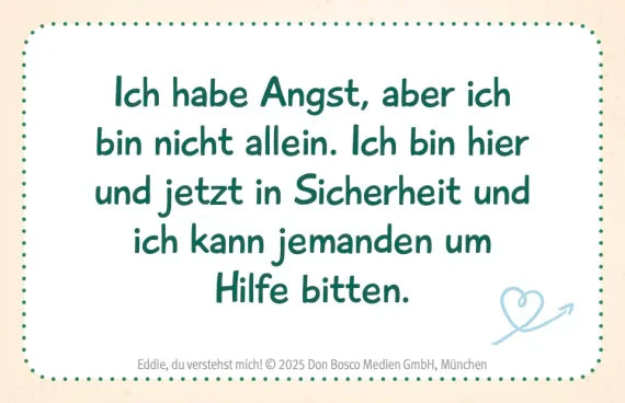 Eddie, du verstehst mich! 90 Gefühle-Kärtchen mit Affirmationen für Kinder
