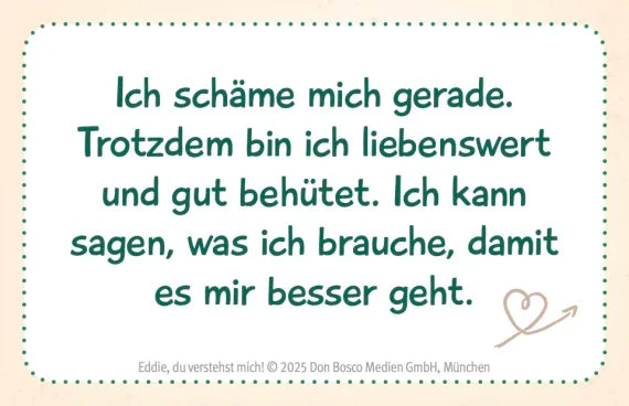Eddie, du verstehst mich! 90 Gefühle-Kärtchen mit Affirmationen für Kinder