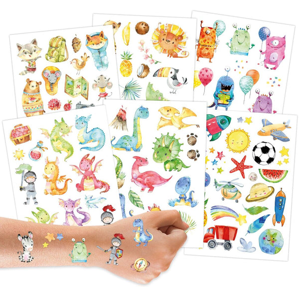 Temporary Tattoos Mix - Kindertattoo Set 1