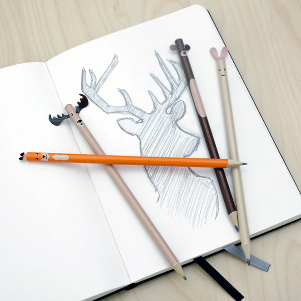 Bleistifte Woodland Pencil Set of 4