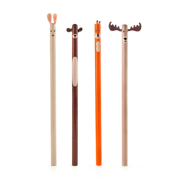 Bleistifte Woodland Pencil Set of 4