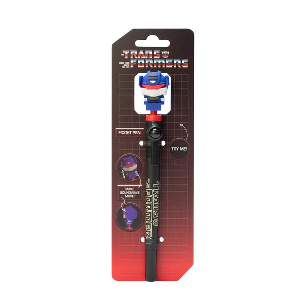 Transformers Fidget Pen Kugelschreiber mit Figur zum Spinnen