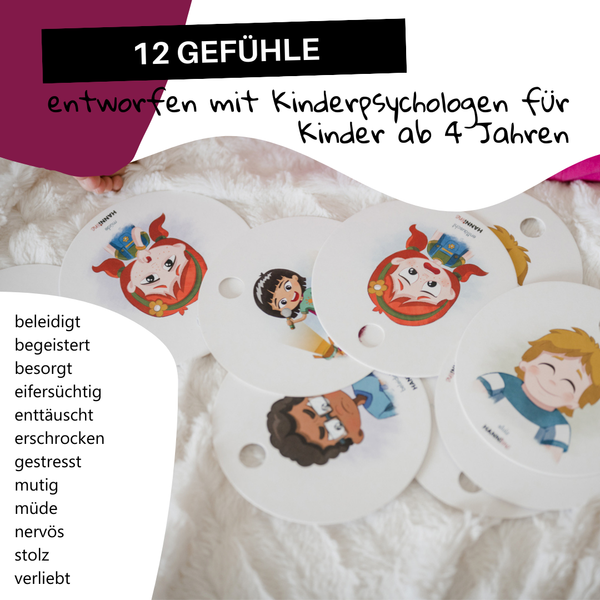 Gefühlskarten 2 (4-7 Jahre) | Heute bin ich...